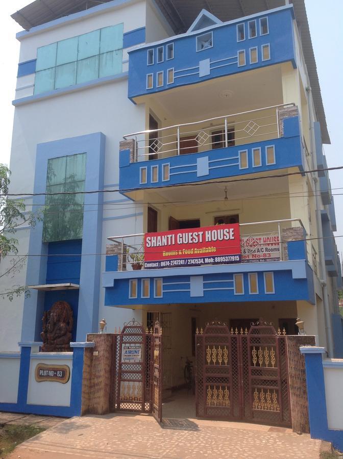 Shanti Guesthouse Бхубанешвара Экстерьер фото